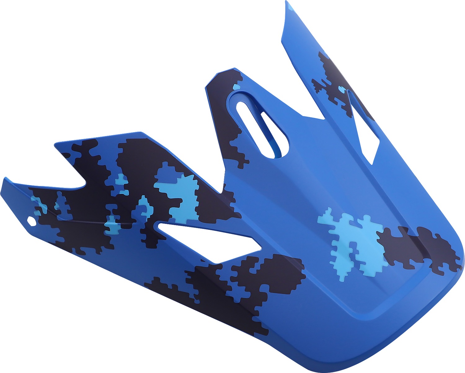 Z1R Rise Digi Camo Helmet Visor Kit Blue One Size - Replacement visor for Z1R Rise Camo 2 helmet - Click Image to Close