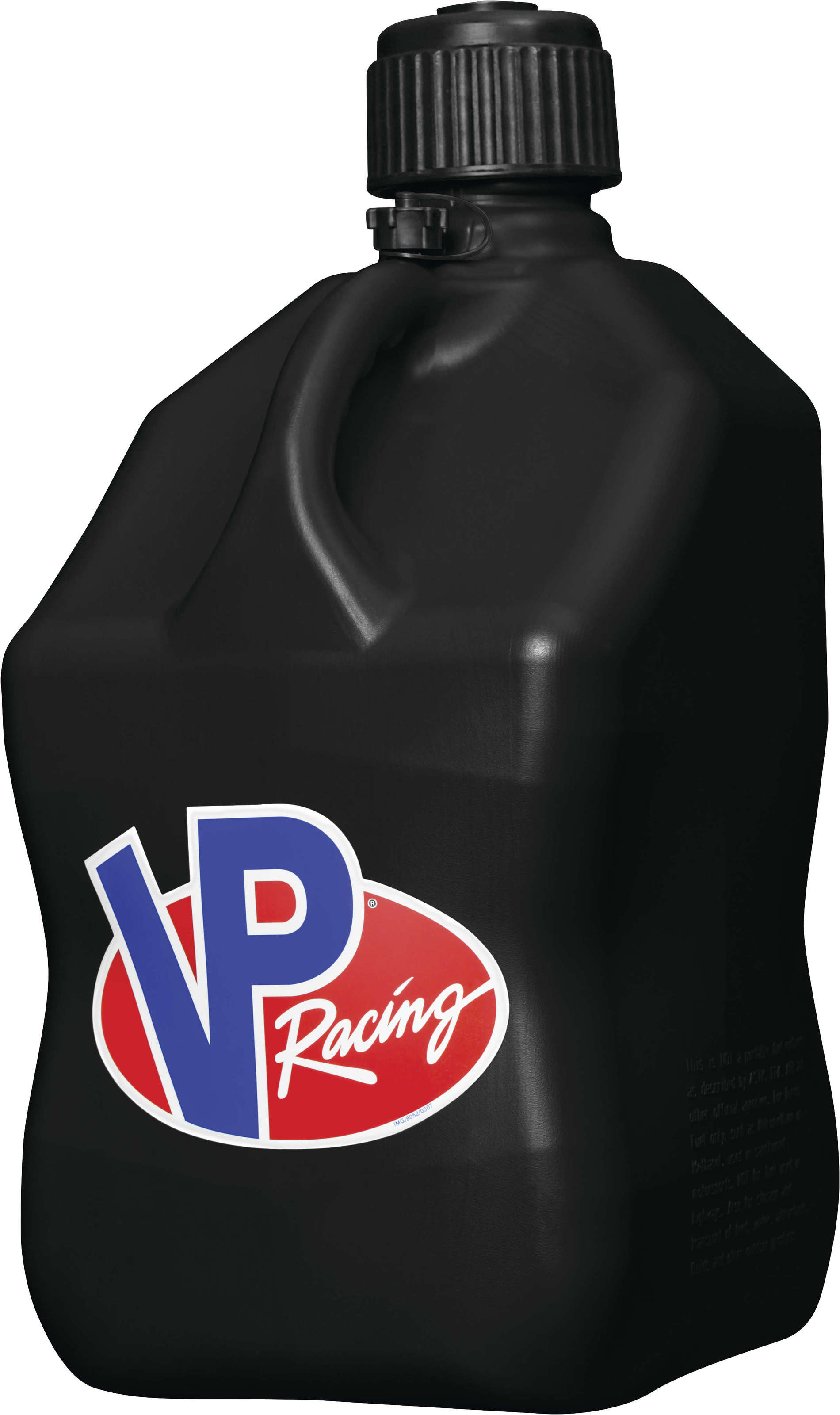 5.5 Gallon Motorsports Fluid Container - Black Jug & Top - Click Image to Close