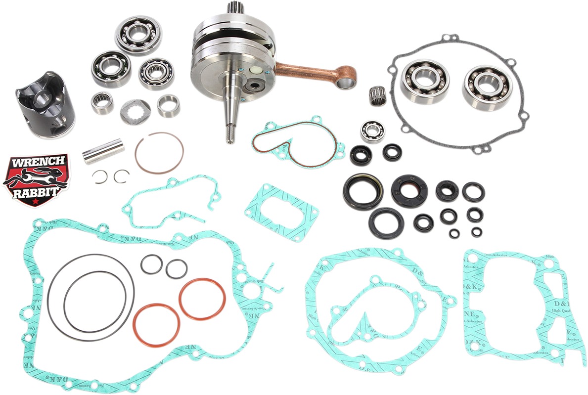 Engine Rebuild Kit w/ Crank, Piston Kit, Bearings, Gaskets & Seals - 2006 KX85 - Click Image to Close
