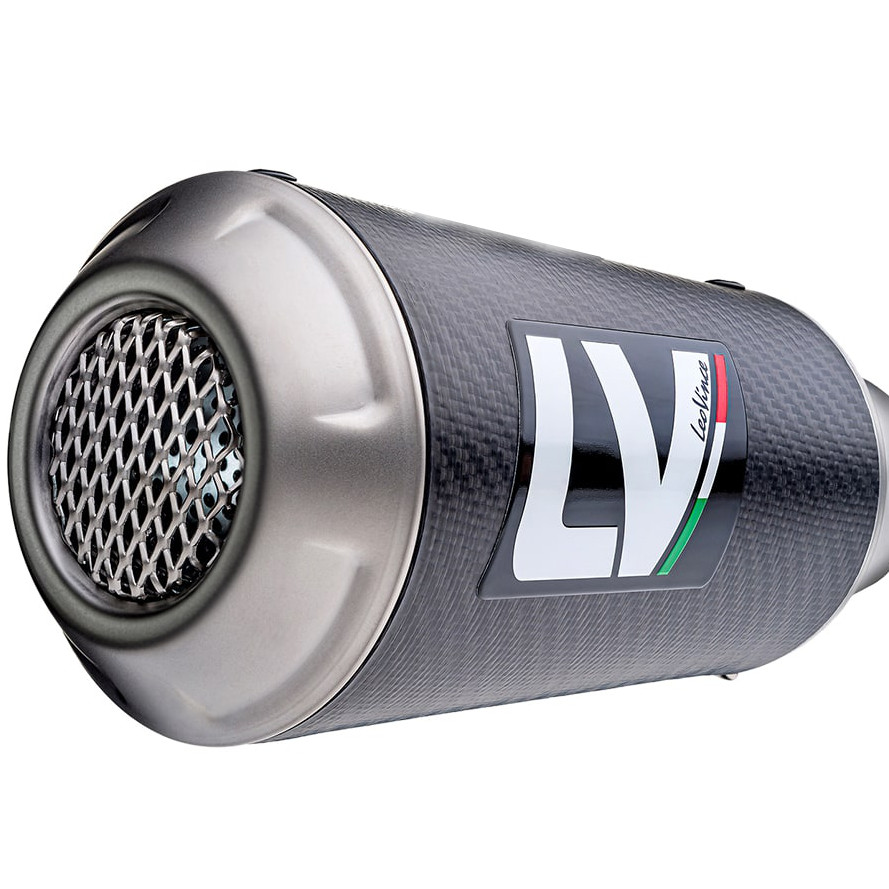 LV-10 Carbon Fiber Slip On Exhaust - For 20-23 BMW S1000RR & 21-23 S1000R - Click Image to Close