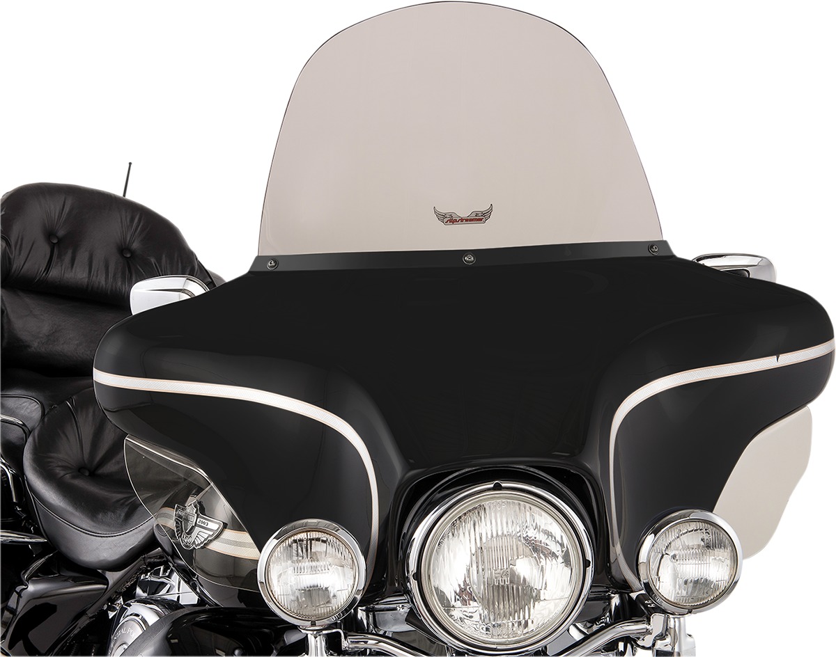 130 Series Detachable Windshield 16" Smoke - For 96-13 HD FLH - Click Image to Close
