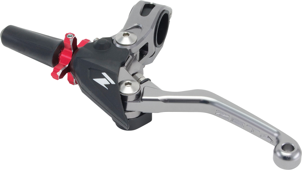 Clutch Pivot Perch w/ 3-Finger CP CNC Lever & Red Adjuster - Click Image to Close