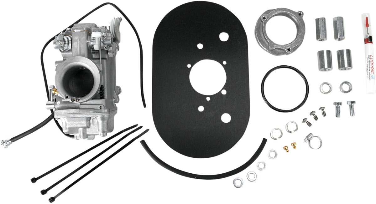 HSR Carburetor Easy Kit 42 mm - For 94-03 Harley 1200 Sportster - Click Image to Close