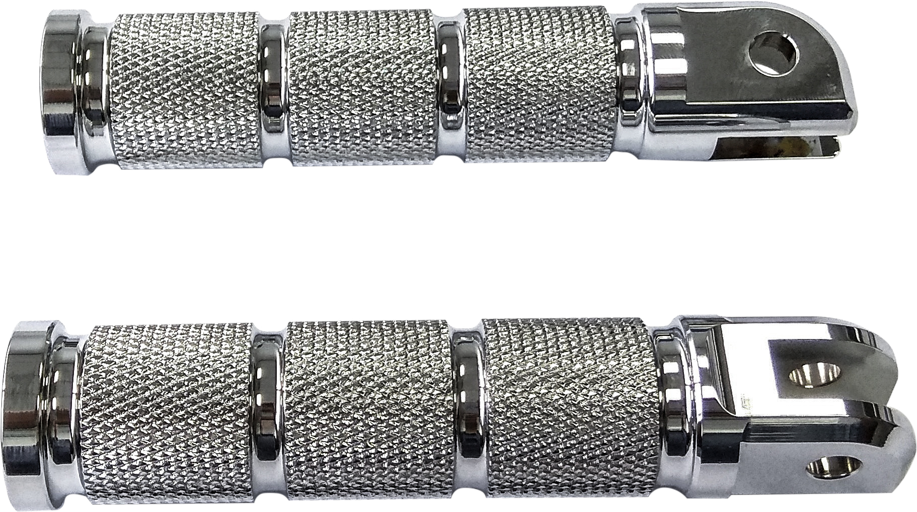 Retro Footpegs - Chrome - For 18-19 Harley-Davidson Softail - Click Image to Close