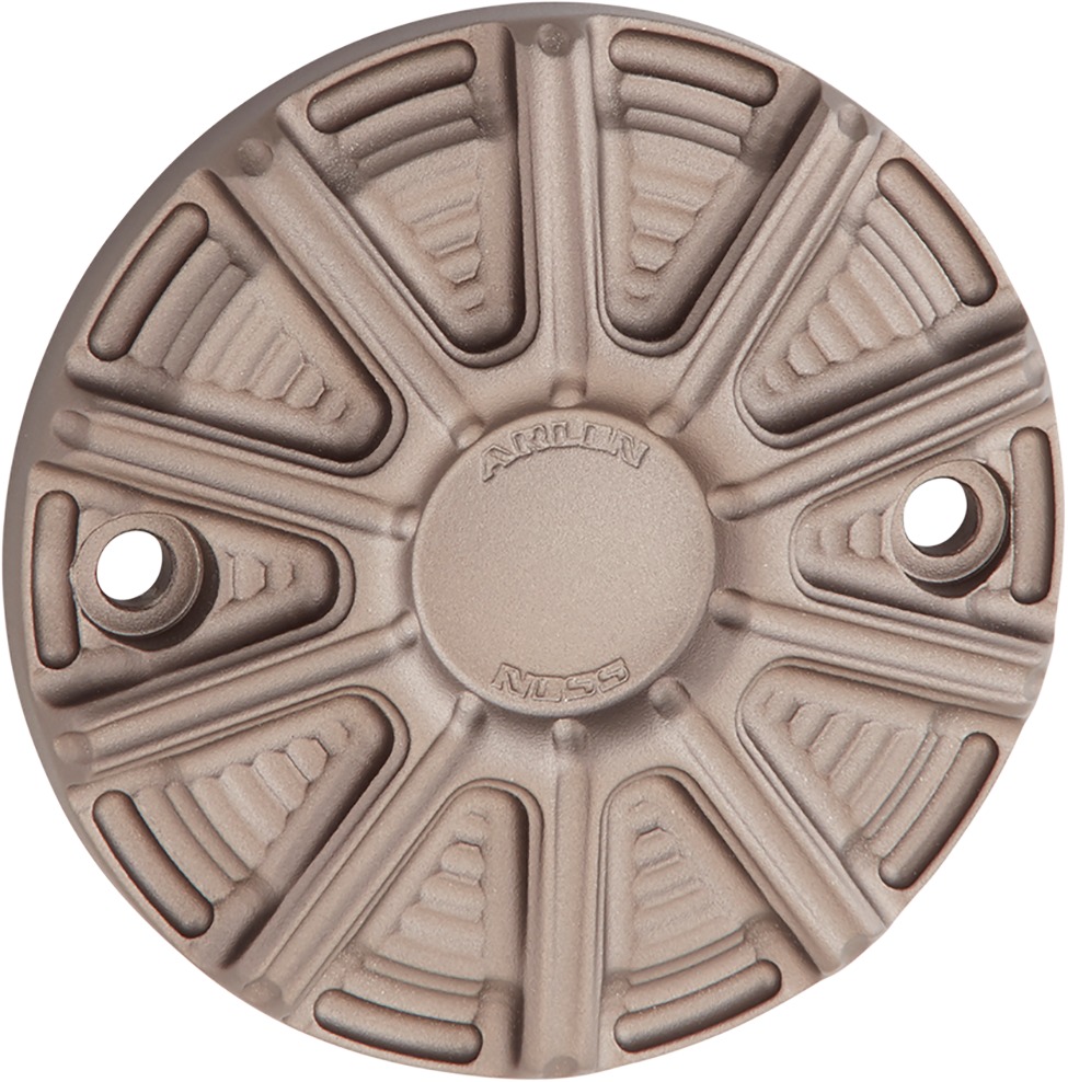 Arlen Ness 10-Gauge Ignition Cover Titanium - Click Image to Close