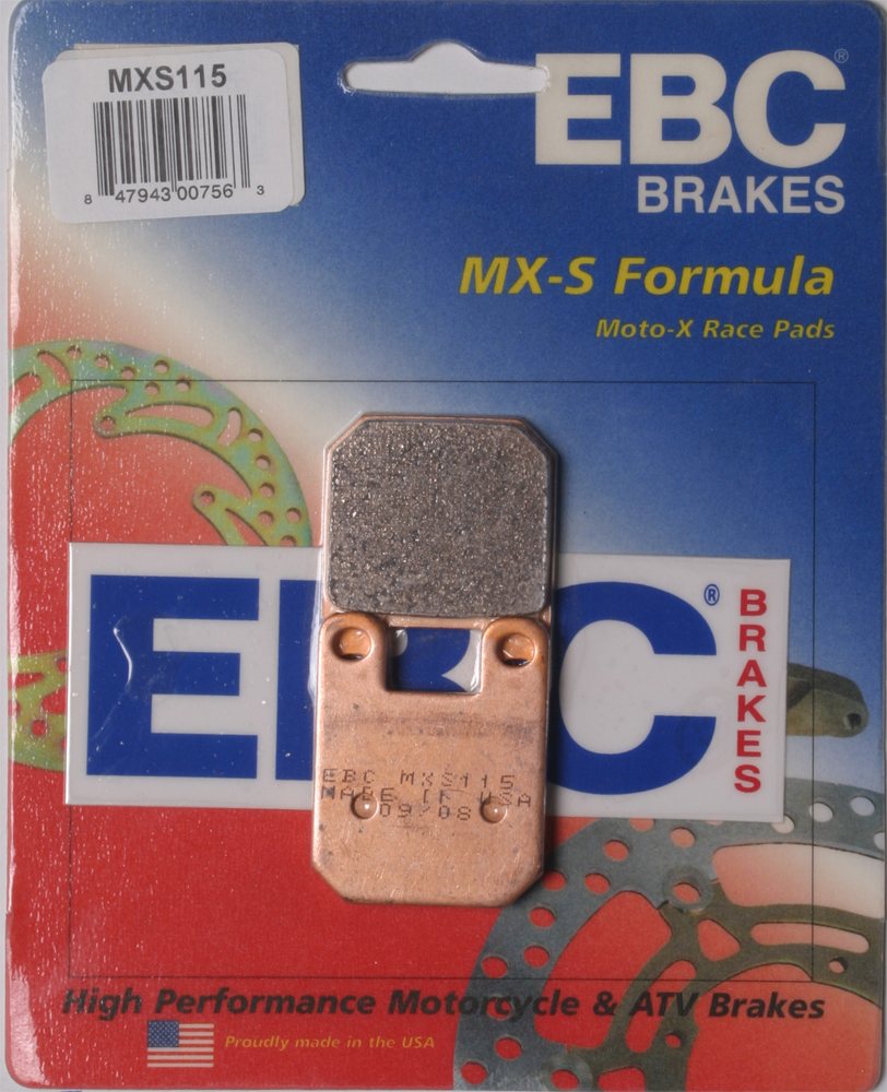 MXS Race Brake Pads - Click Image to Close