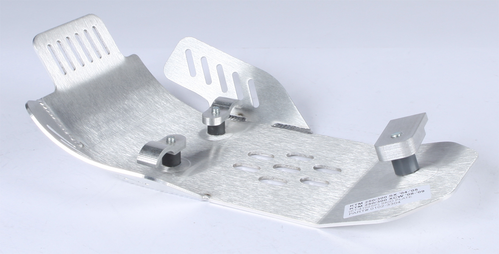 Aluminum Skid Plate - For 04-10 KTM 250SX 250XCW 300XCW 250SXS - Click Image to Close