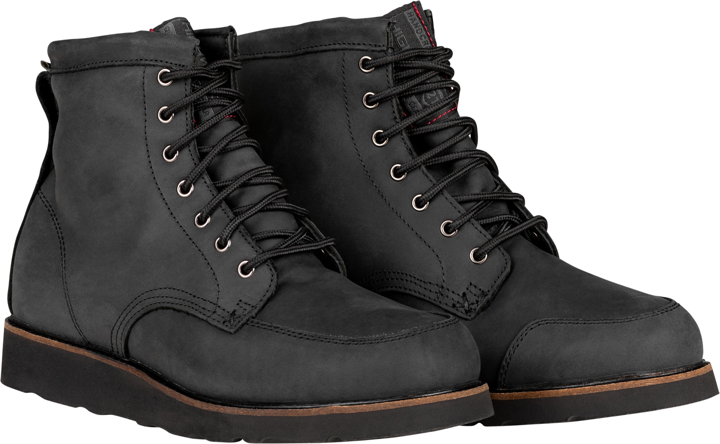 Highway 21 Journeyman Boots Black Size 07 Men's - Men's black riding boots, size 07 - Click Image to Close
