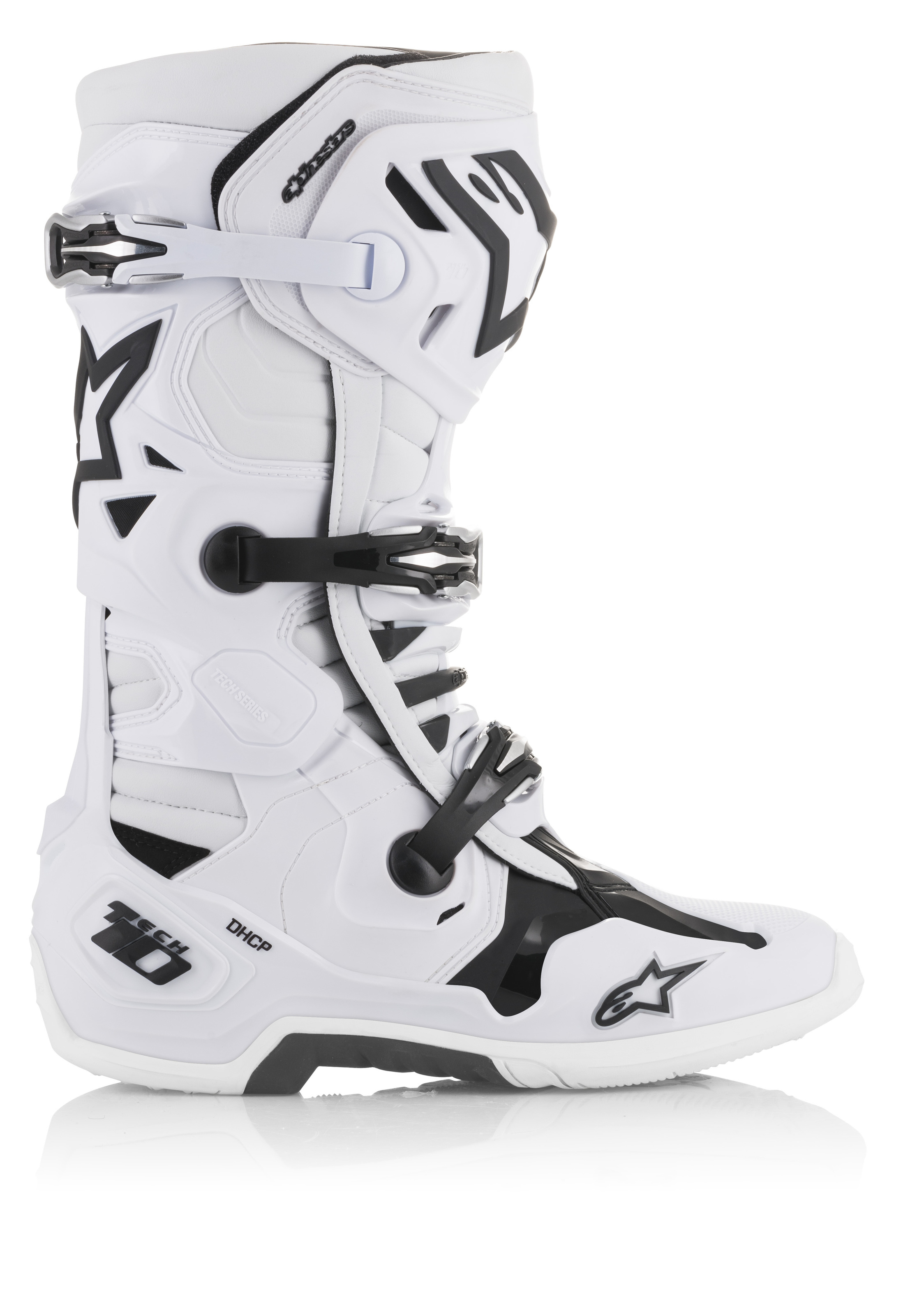 Tech 10 Boots White US 07 - Click Image to Close