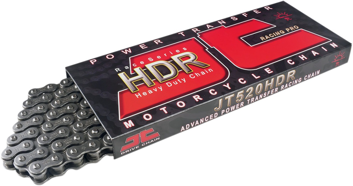 520 HDS Steel 108 Link Motorcycle Chain - Click Image to Close