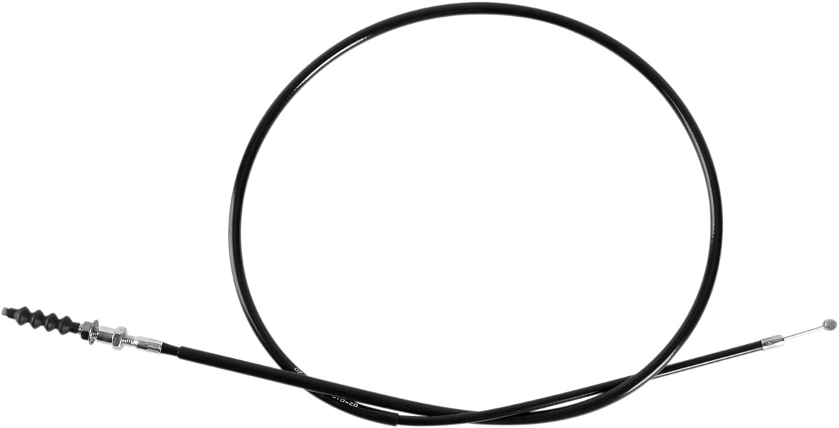 Black Vinyl Clutch Cable - Honda CB650/750C - Click Image to Close
