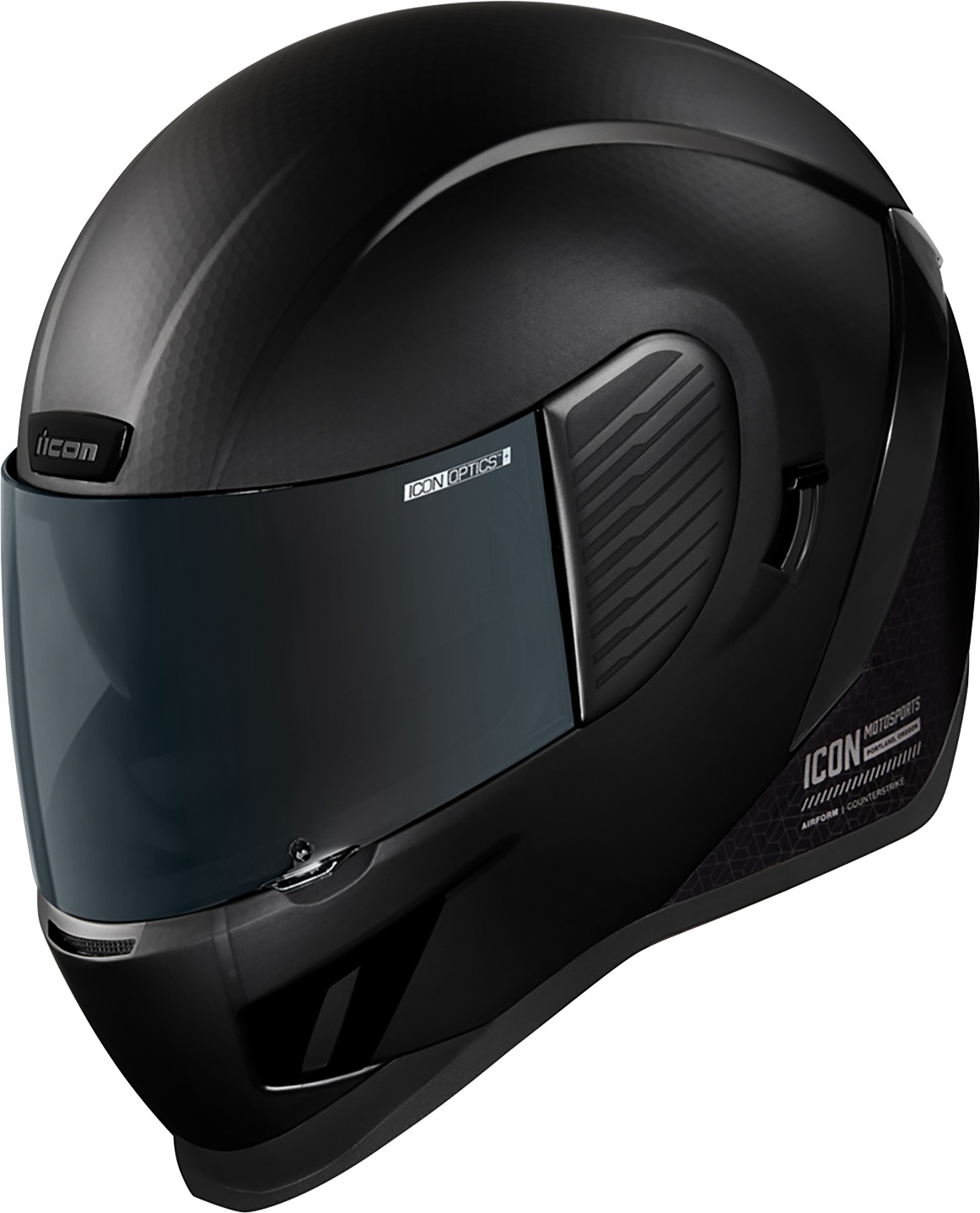 ICON Airform Counterstrike MIPS Helmet 3XL Black Matte - Full face helmet with MIPS protection - Click Image to Close