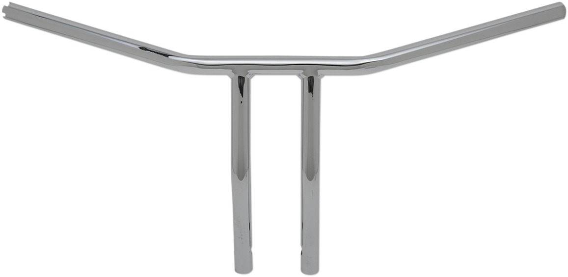 Drag Specialties 1in T-Bar Handlebar Chrome 11.5in Rise - Chrome 1in T-Bar handlebar, 11.5in rise, street use - Click Image to Close