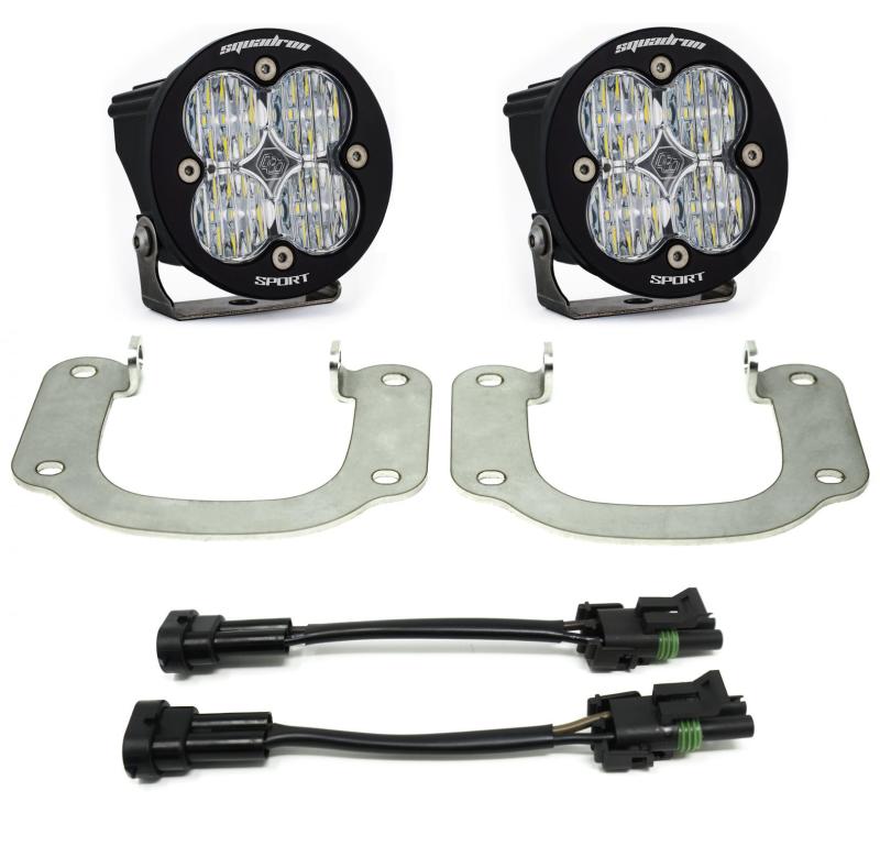 Baja Designs Sport Fog Pocket Kit Fits 17-18 Nissan Titan - Click Image to Close