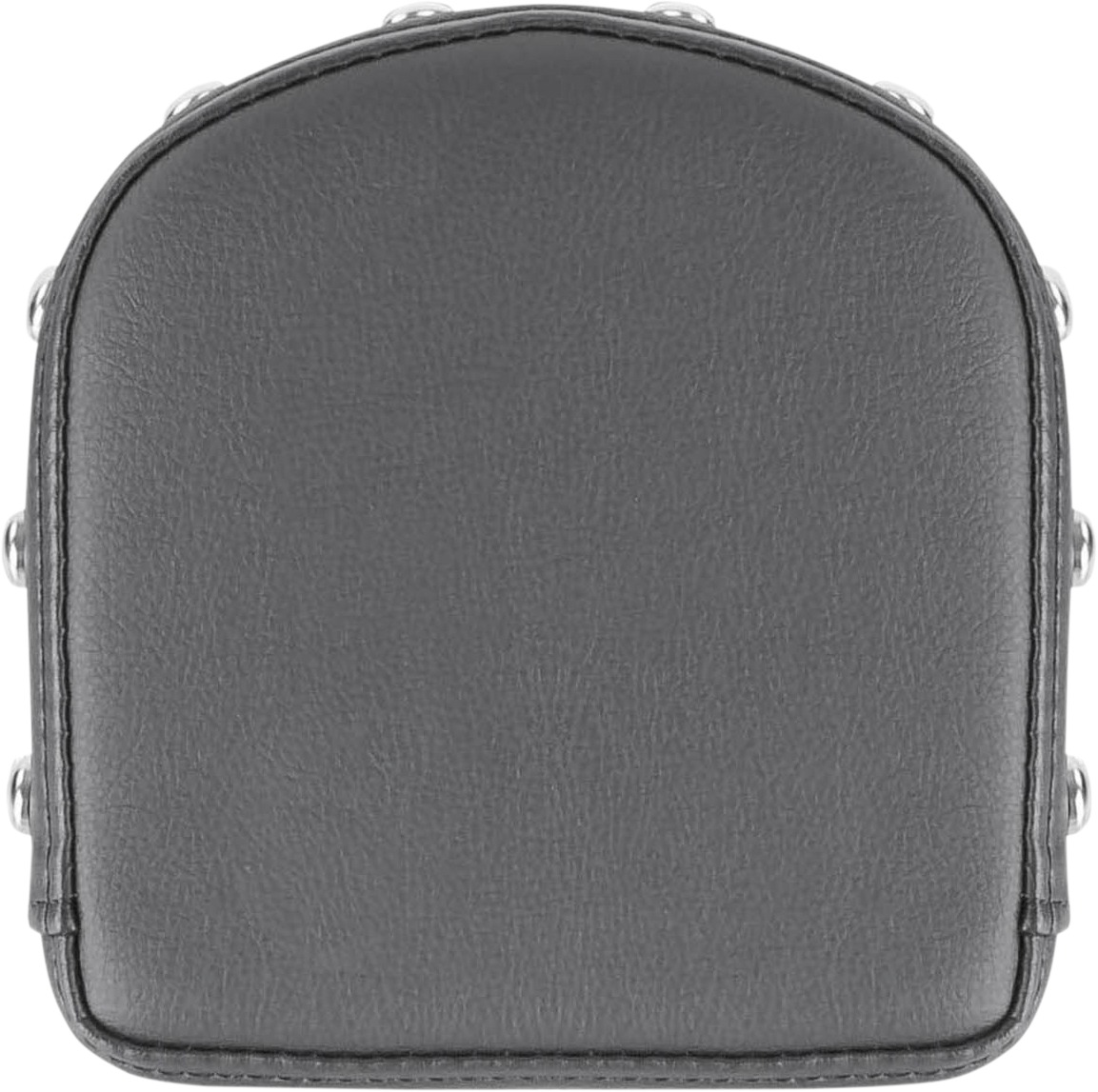 Renegade Gravestone Studded 6-1/2" Sissy Bar Pad - Black - For Harley - Click Image to Close