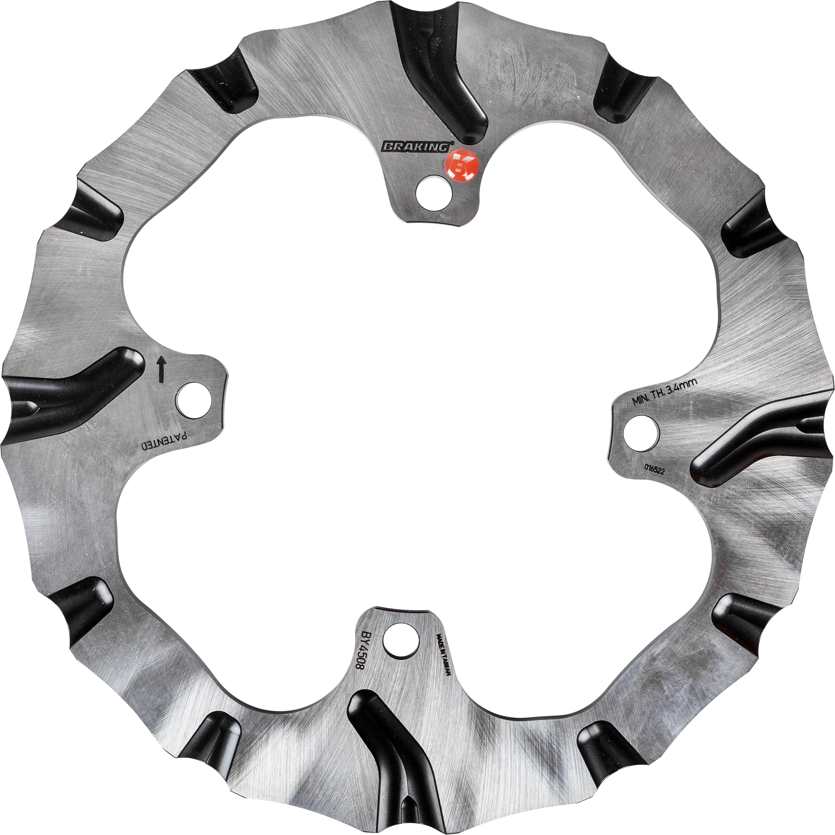 Batfly Rear Rotor - For 19-20 Kawasaki KX450 - Click Image to Close