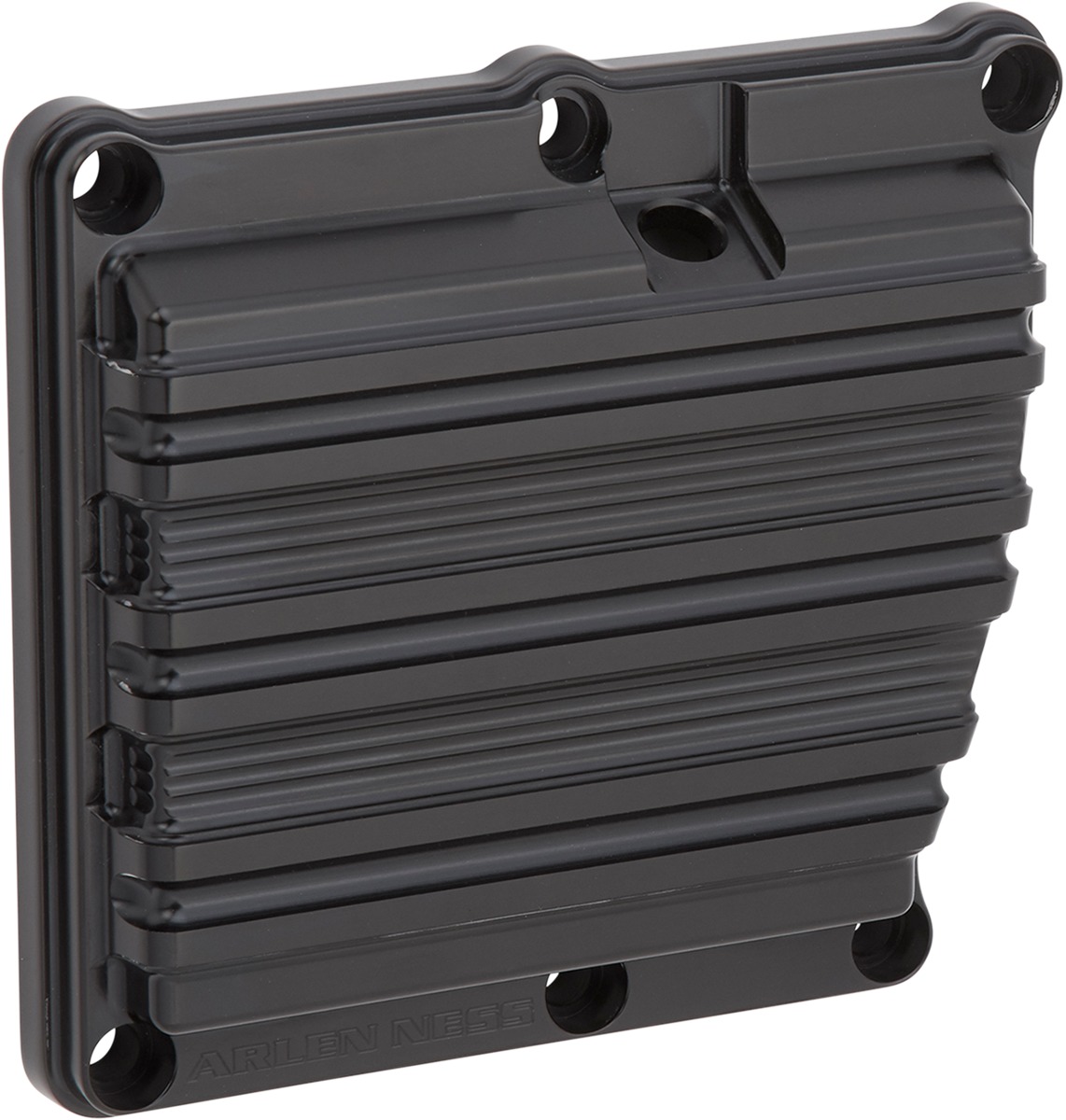 Arlen Ness 10-Gauge Transmission Top Cover Black - Click Image to Close