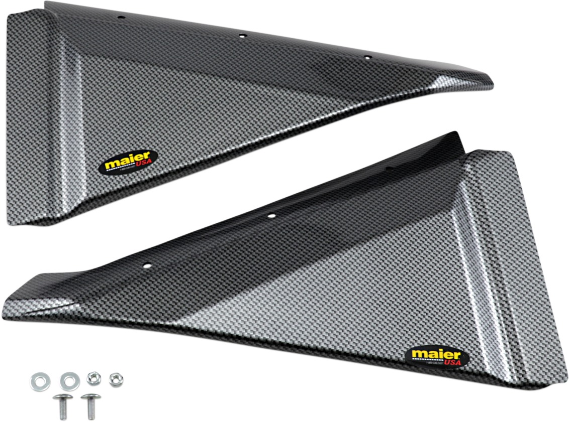 Rear Fender Trim Black Carbon - For 16-20 Yamaha YXZ1000R/SS - Click Image to Close