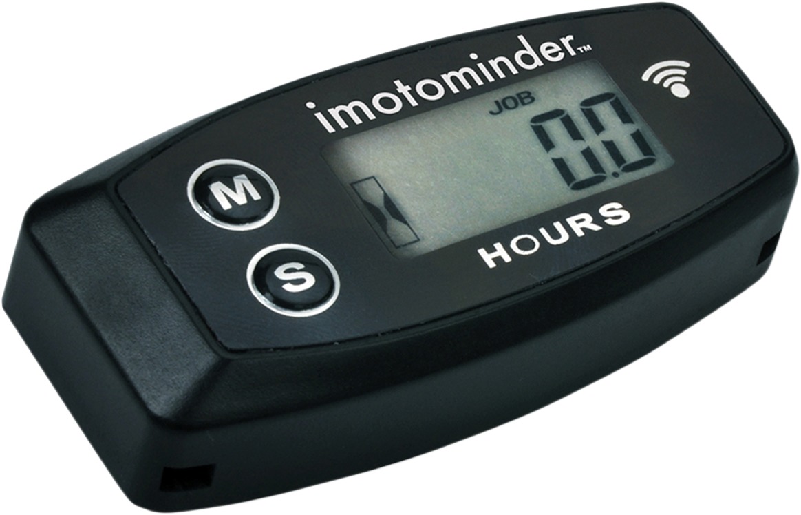 iMotominder Wireless Hour Meter - No wiring required - just peel & stick - Click Image to Close