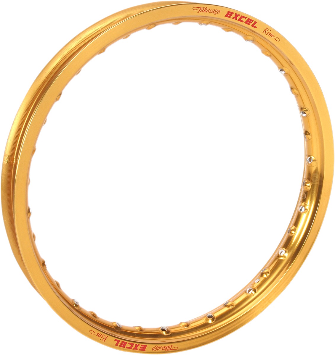 Takasago Rim 19x2.15 36H - Gold - Click Image to Close