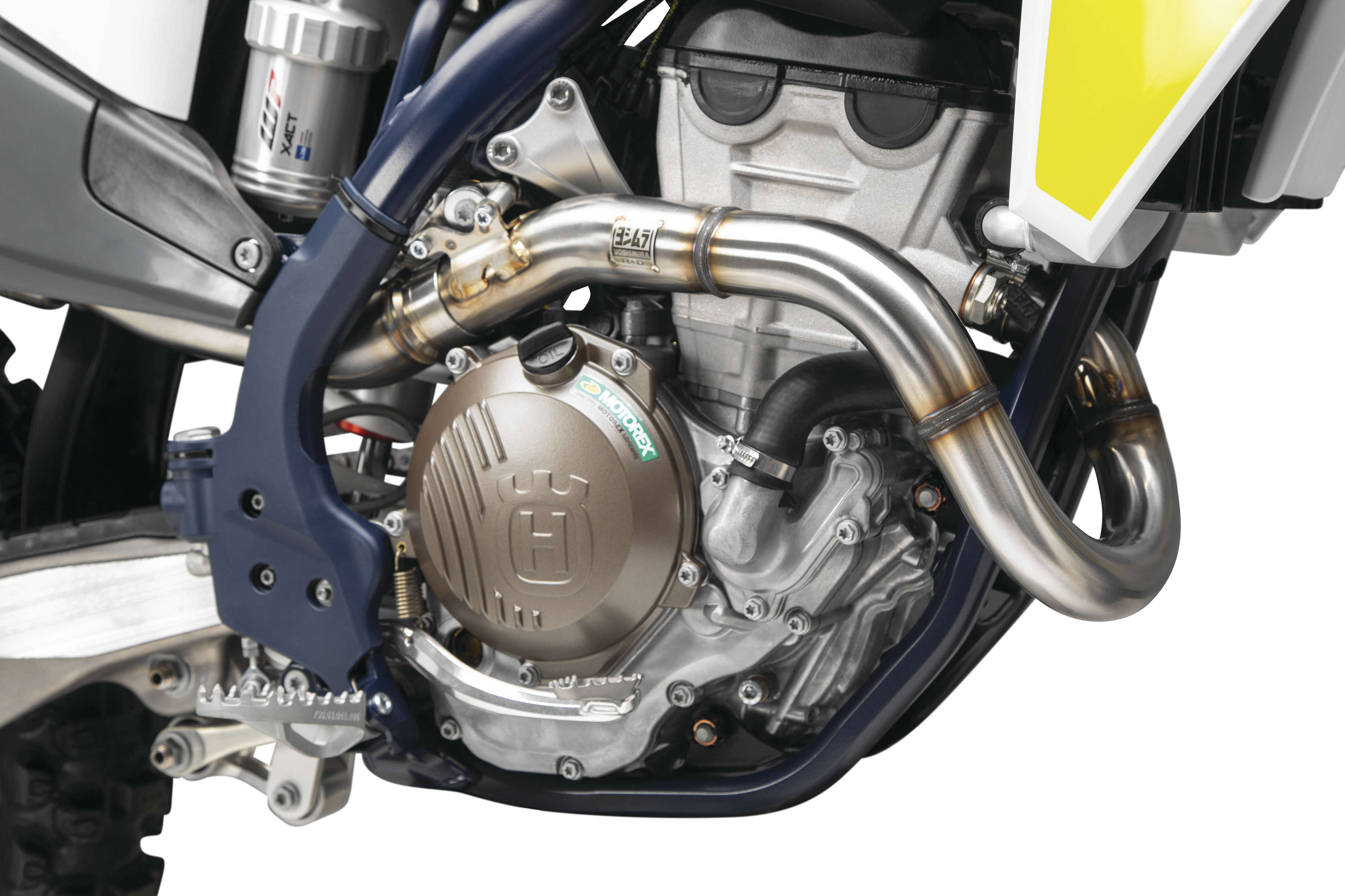 RS-12 Signature Series Aluminum Full Exhaust w/ Carbon Tip - For 19-21 KTM/Husqv 250/350 - Click Image to Close