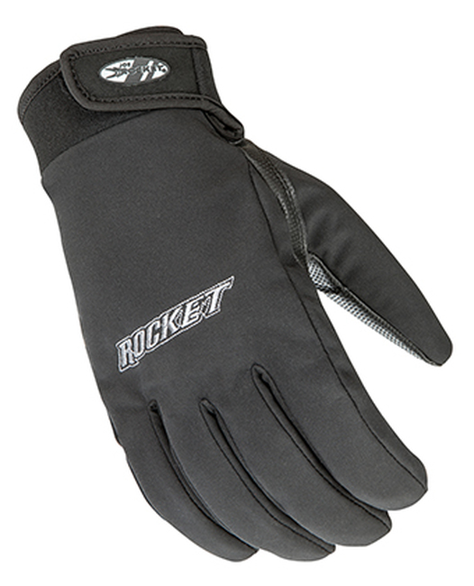 Joe Rocket Crew Pro Gloves Black Mens Large - Lightweight waterproof gloves for men, size large - Click Image to Close