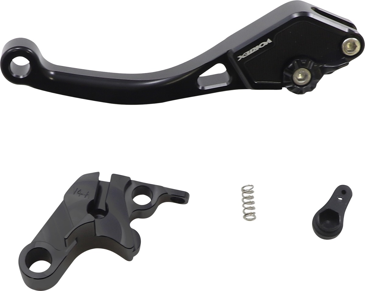 V3 2.0 Black Shorty Clutch Lever - For 08-16 BMW "F" Bikes - Click Image to Close