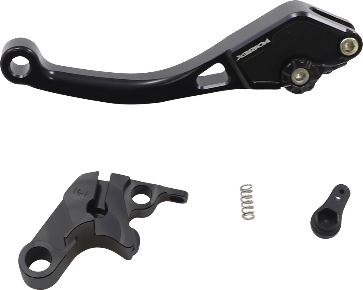 V3 2.0 Black Shorty Clutch Lever - For Triumph Models - Click Image to Close