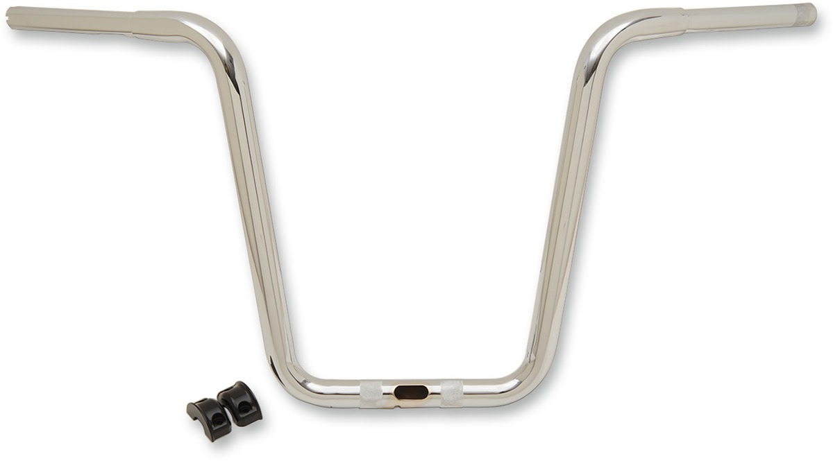 Drag Specialties 1-1/4" Chrome Touring Handlebar 16" Rise For Road Glide - Chrome 16" ape hanger bar For Harley Road Glide - Click Image to Close