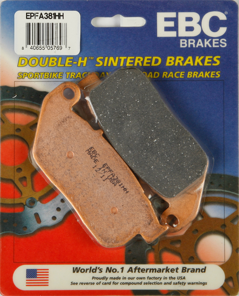 Sintered Extreme Pro Brake Pads - For 04-13 Harley Sportster - Click Image to Close