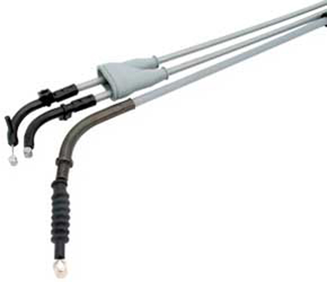 Motion Pro Armor Coat Throttle Cable Black - Coil-wound throttle cable with nylon sleeve - Click Image to Close