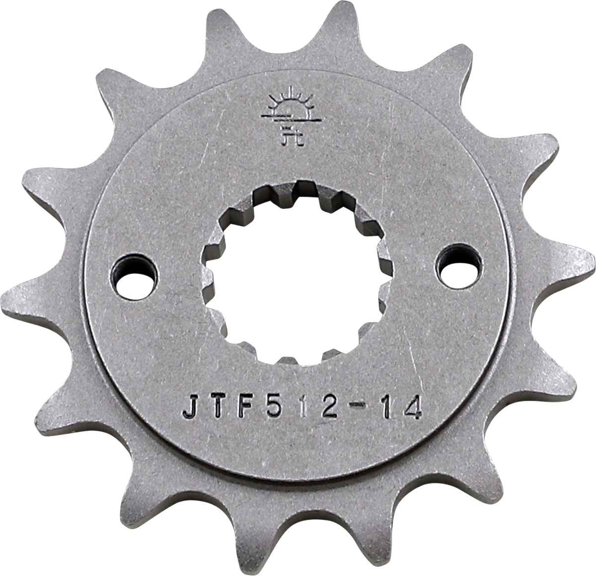 Front Steel Countershaft Sprocket - 14 Tooth 520 - Click Image to Close