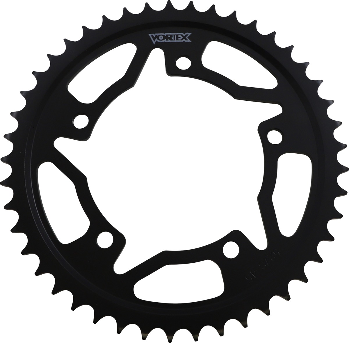 Steel Rear Sprocket 45T Black 530 - For 01-14 Suzuki Triumph - Click Image to Close