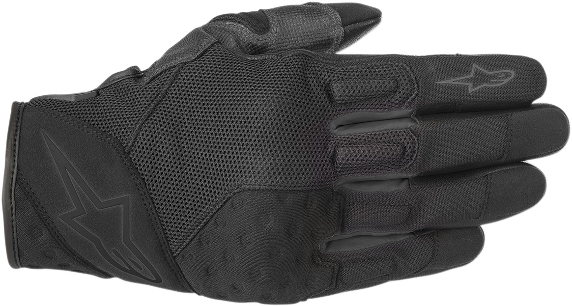 Crossland Motorcycle Gloves Black 3X-Large - Click Image to Close