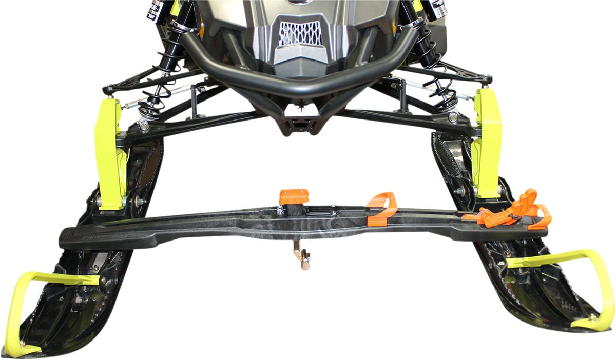 Superclamp II Front Tie-Down System for Snowmobile Trailers - Front tie-down fits most snowmobile skis - Click Image to Close