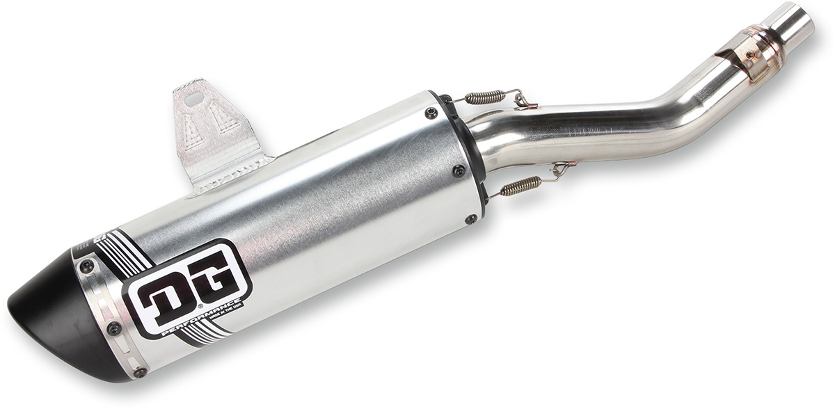 V2 Slip On Exhaust Muffler - For 90-99 DR250/350 - Click Image to Close