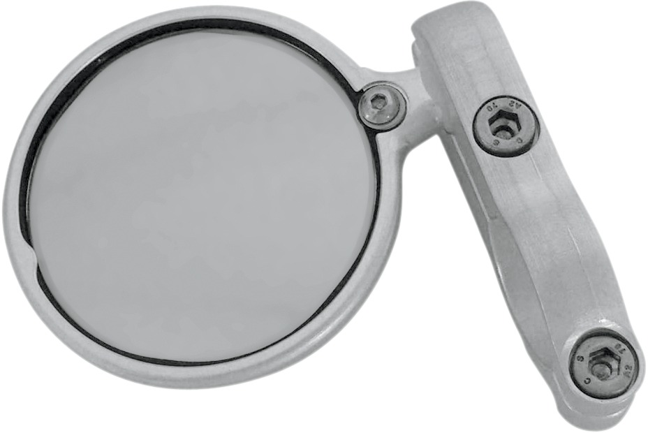 CRG Blindsight 2" Round Bar-End Mirror Silver - Click Image to Close