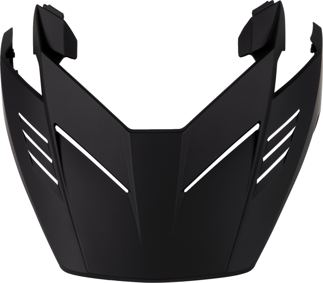 ICON Elsinore Helmet Peak Solid Black XL-3XL Replacement Visor - Replacement peak for ICON Elsinore helmets XL-3XL - Click Image to Close