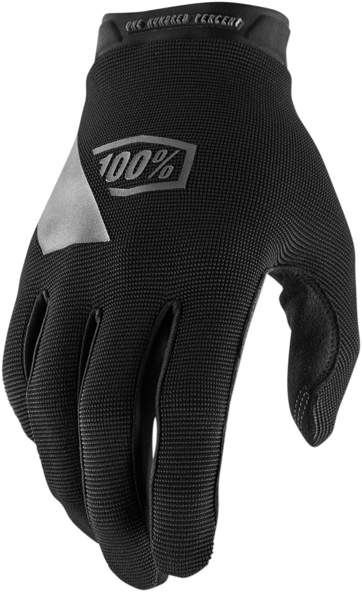 Ridecamp Gloves - Black Short Cuff Youth Small - Click Image to Close