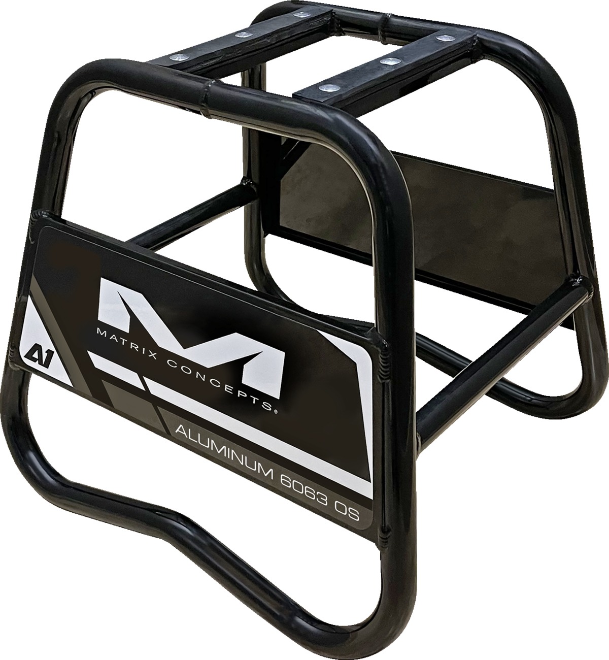 Matrix Concepts A1 Aluminum Stand - Black - Click Image to Close