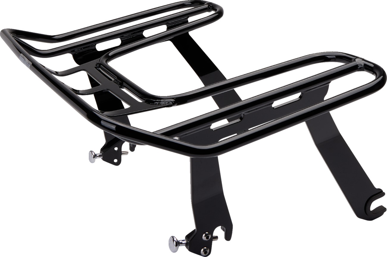Detachable Wrap Around Luggage Rack Black by Cobra for Indian - Click Image to Close