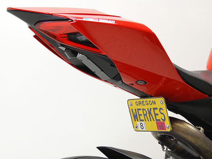 LTD Fender Eliminator & Mirror Block Off LED Turn Signals - Ducati 1199 Panigale - Click Image to Close