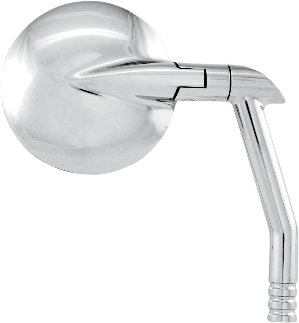 Performance Machine Vision Mirror Round Chrome - Click Image to Close