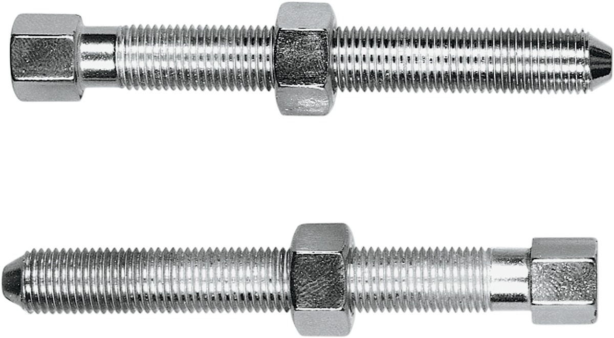 Axle Adjusters CAD Plated by Colony For 67-72 HD Electra Glide/Super Glide - Click Image to Close