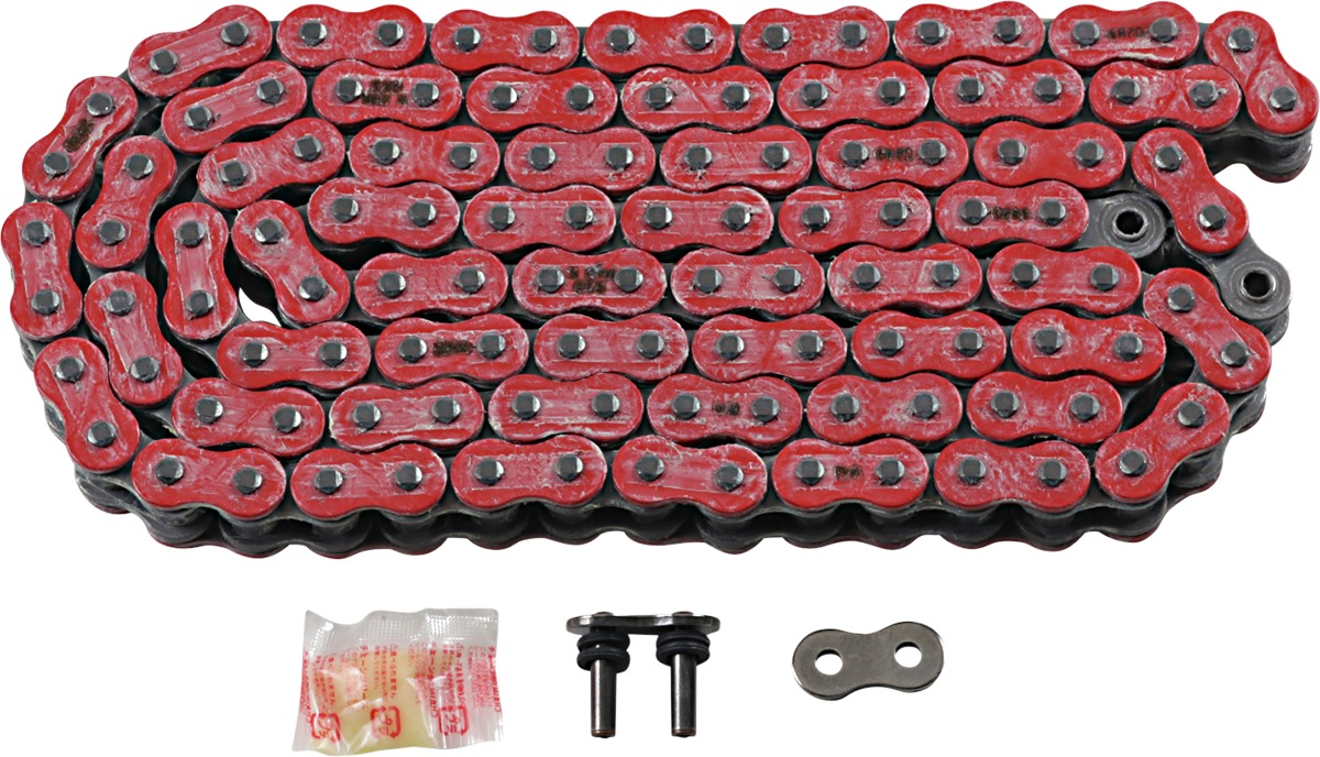 RK 530 MAX X Red Drive Chain 120 Links RX-Ring - Premium 530 RX-Ring chain, 120 links, red - Click Image to Close