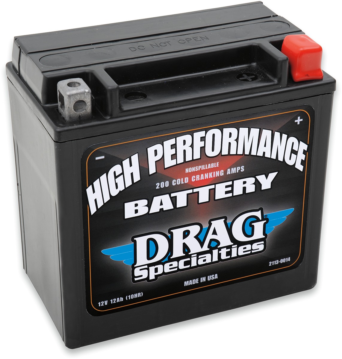 YTX AGM Maintenance Free Battery 200CCA 12V 12Ah Factory Activated - Replaces YTX14L-BS - Click Image to Close