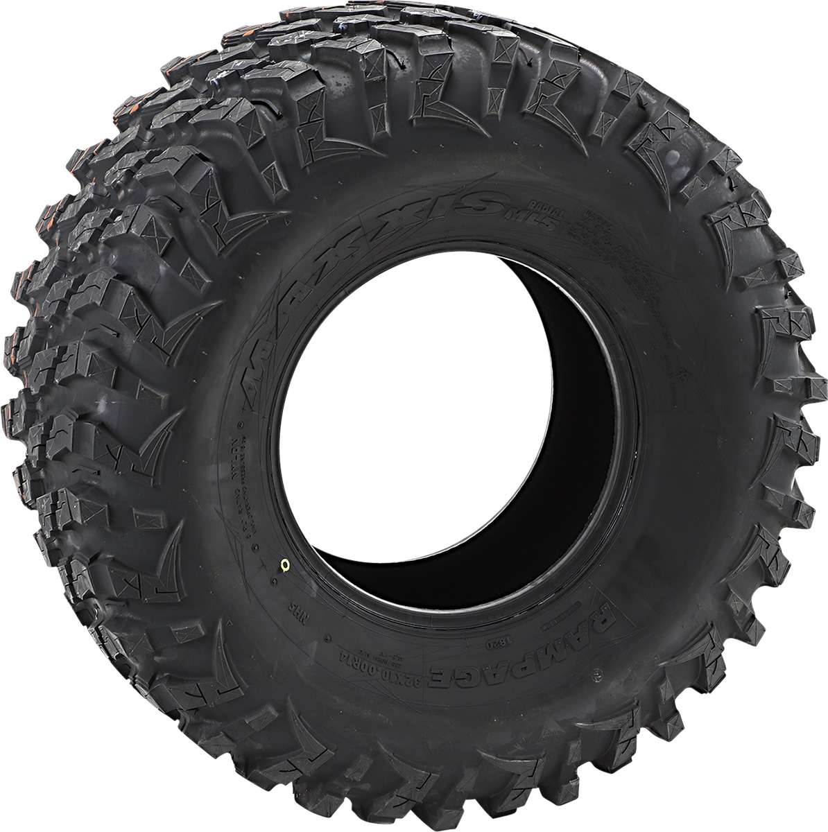 Rampage ML5 All-Terrain UTV Tire - 32X10R14, 8 Ply, Radial, Tubeless - Click Image to Close