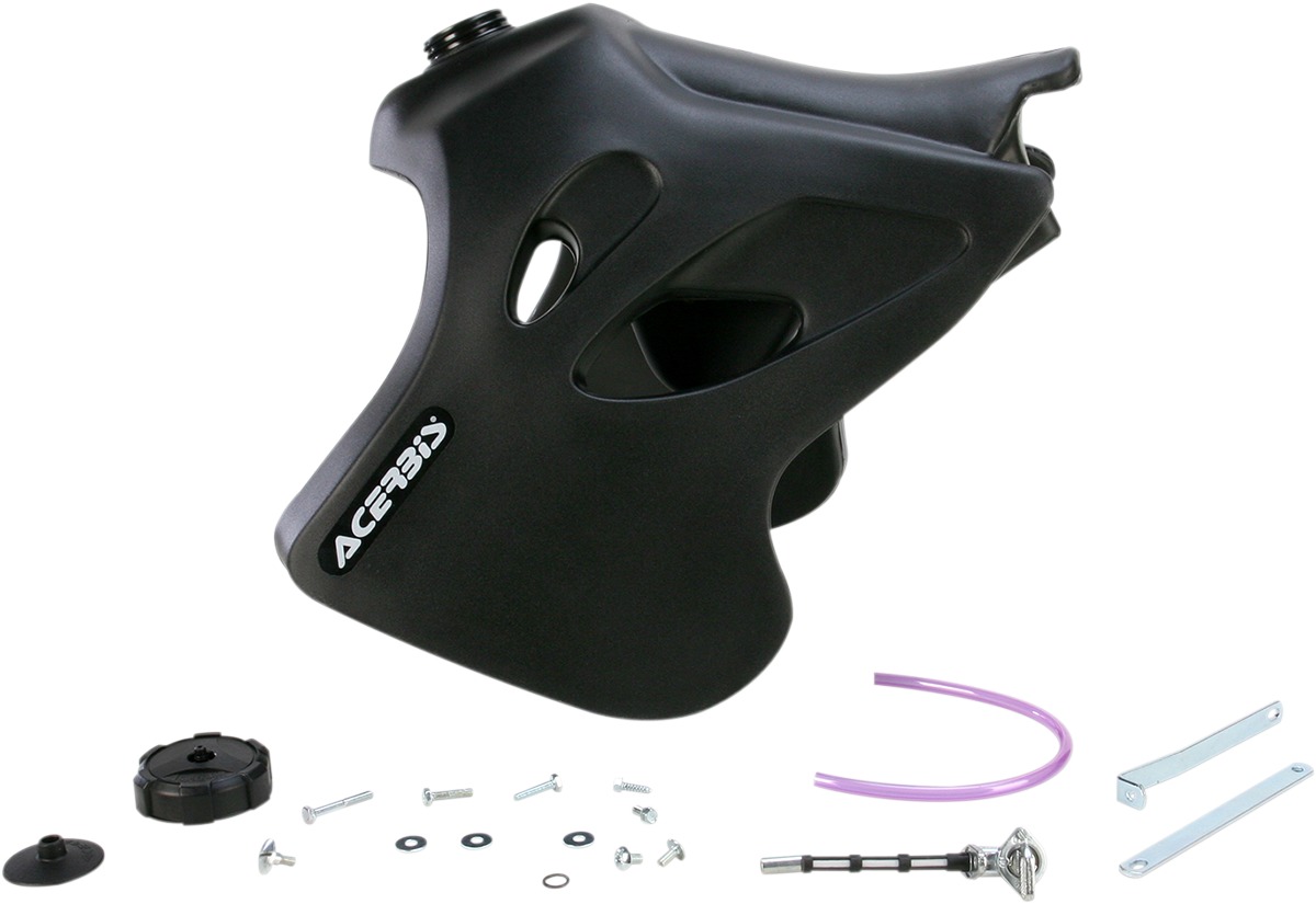 Acerbis 3.7 Gallon Black Plastic Fuel Tank - Click Image to Close