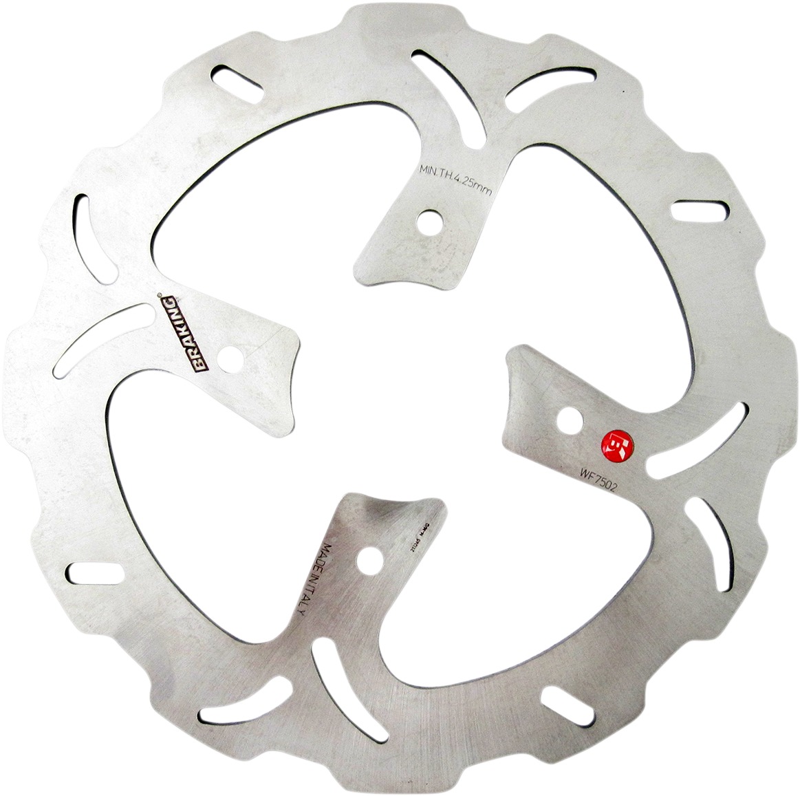 Stainless Steel Racing Rotor Rear - For 09-14 Honda CB1000R - Click Image to Close