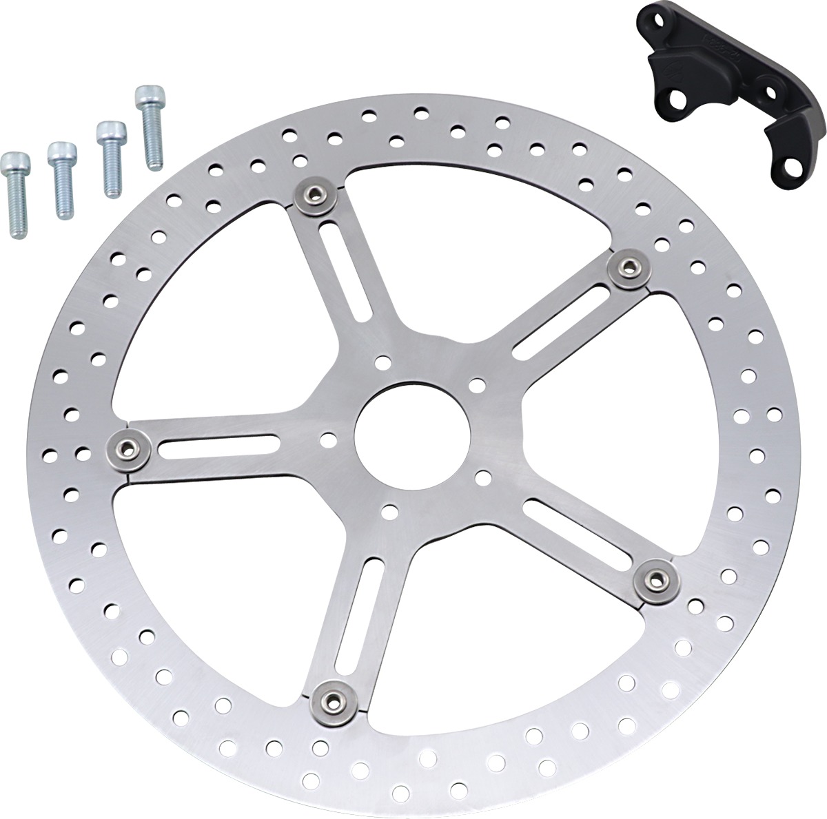 Left Big Brake Floating Front Rotor Kit - Bg Brk 15 Rotor Kit Lh 18 Fxlr - Click Image to Close